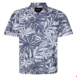 Espionage Leaf Print Shirt